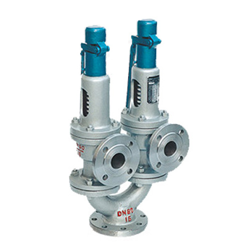 A37H/A38Y/A43H Duplex spring-loaded safety valve