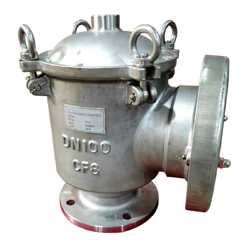 Large chamber flame retardant breather valve