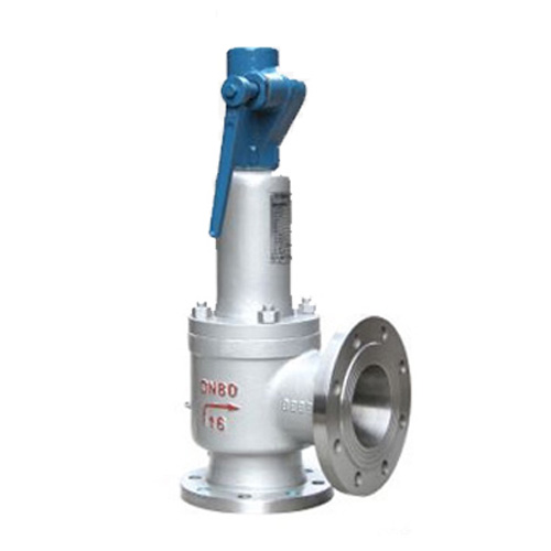 A44Y-64/100 spring loaded full lift closed safety valve with lever